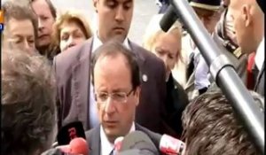 François Hollande à propos du 8 mai : "Il y a des enjeux qui nous réunissent tous"