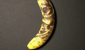 Tatouage sur une banane