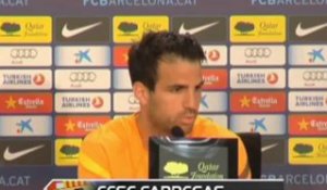 Copa del Rey - Fabregas : "Guardiola est le meilleur "