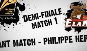 Avant-Match - Playoffs Demi-finale vs Chalon - Match 1