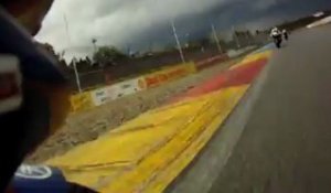 FSBK - Nogaro - Départ en caméra embarquée de la course 2 Supersport