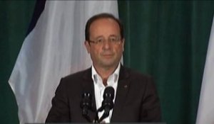 Point presse du Président Hollande au G8 de Camp David