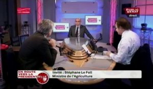 Stéphane Le Foll sur la hausse du SMIC dans En route vers la présidentielle