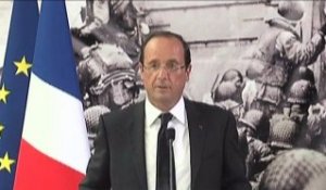 Discours du Président de la République au Mémorial de Caen