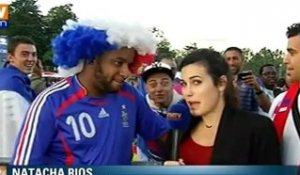 Euro 2012 : des milliers de supporters français rassemblés au Trocadéro