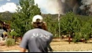 Graves incendies dans le Colorado et en Utah aux Etats-Unis
