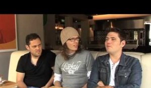 Scouting For Girls 2010 interview - Roy, Greg and Peter (part 1)