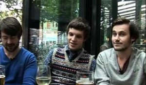 Friendly Fires interview - Ed Macfarlane, Jack Savidge, Edd Gibson (part 1)