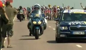 Sur les traces du Tour de France, un collectionneur fan