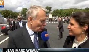 Défilé du 14 juillet : Jean-Marc Ayrault s’exprime sur BFMTV