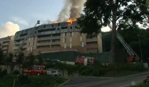 Incendie à Canteleu (76) : le reportage
