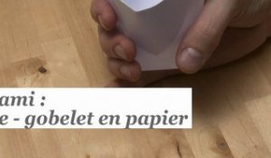 Origami : Comment faire un gobelet en papier ? - HD