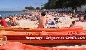 Les cabines de plages de Noirmoutier