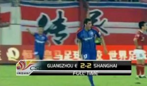 Chine - Guangzhou Evergrande 2-2 Shanghai Shenhua