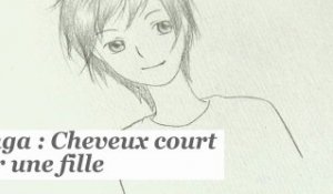 Manga : Comment dessiner une fille aux cheveux courts ? - HD