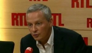 Bruno Le Maire, ancien ministre de l'Agriculture, invité de "RTL Midi" lundi : "Il faut du renouveau à l'UMP"