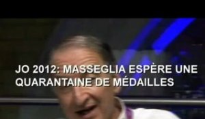 JO – Masseglia : « Obtenir une quarantaine de médailles »