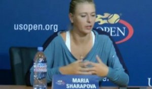US Open - Sharapova : "Encore un adversaire inédit"