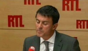Manuel Valls, ministre de l'Intérieur : "Pour la tête du PS, je préfère Harlem Désir"