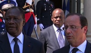 Déclaration du Président Hollande et de M. Alassane Ouattara