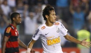 Neymar signe son retour à Santos d'un nouveau but génial !