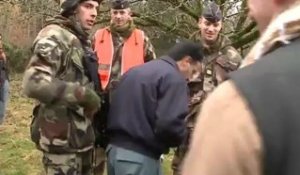 Des policiers afghans et des gendarmes français s’entrainent ensemble à Saint-Astier