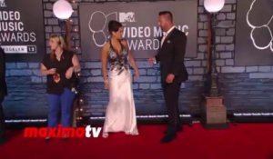 Jenni "JWOWW" Farley and Roger Matthews 2013 MTV Music AWARDS Red Carpet