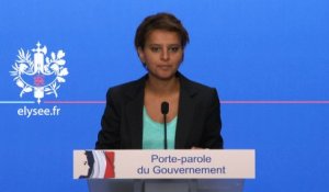 Point de presse du 28 août 2013 de Najat Vallaud-Belkacem