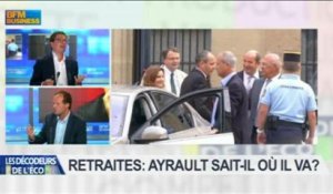 Retraites : Ayrault sait-il où il va ? dans les décodeurs de l'éco - 26/08 5/5