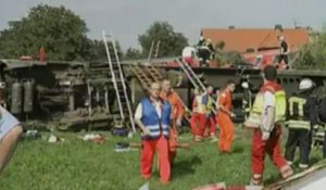 Train VS voiture : catastrophe frôlée en Allemagne
