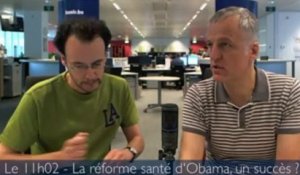 Le 11h02 : la réforme santé d’Obama, un succès décisif ?