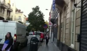 Saint-Josse: la bijouterie Özkan rue du Méridien, ce jeudi 20 septembre, après la découverte de litres d'acides toxiques