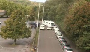 Charleroi: une quarantaine de caravanes expulsées du parking des Expos