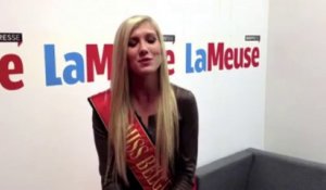 Miss Belgique, Noémie Happart à la rédaction de La Meuse de Liège