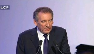 Évènements : Discours de rentrée de  François Bayrou
