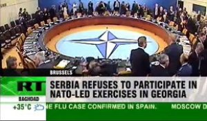 'NO to NATO drills in Georgia'