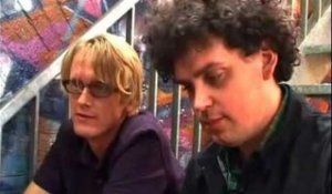 Simian Mobile Disco 2007 interview - Jas Shaw and James Ford (part 1)