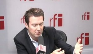 Guillaume Peltier, secrétaire national de l’UMP, à l’initiative de la motion « La Droite forte »