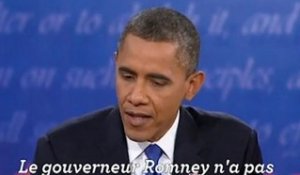 "Baïonnettes et chevaux", Obama se moque de Romney