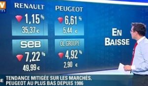 Ouverture de la Bourse de Paris - 24 octobre