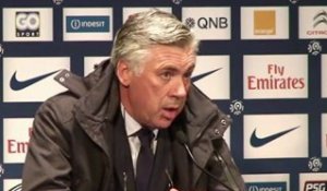 PSG ASSE : La conférence de presse de Carlo Ancelotti