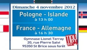 France - Allemagne - Tournoi Internationale Jeunes P. TIBY