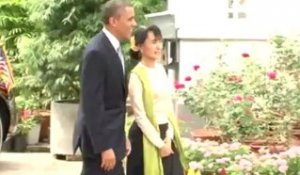 Barack Obama rencontre Aung San Suu Kyi