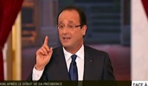 Hollande : "Le chômage va augmenter et ce sera difficile"