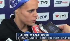 L. Manaudou : "Un plaisir de nager en France"