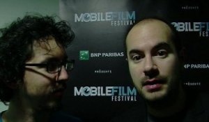 Interview des membres du jury du Mobile Film Festival lors de conférence du 20/11/2012