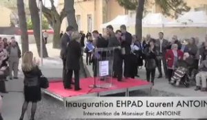 AGDE - 2012 Inauguration EHPAD - Intervention de Eric ANTOINE