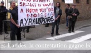 Manifestation à Foix contre le projet d'aéroport à Notre Dame des Landes
