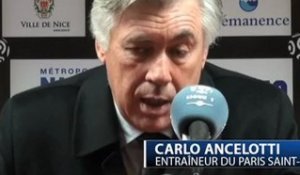 Nice / PSG - Ancelotti: "La solution ? Quelque chose de radical"