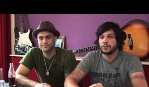 The Gaslight Anthem 2010 interview - Benny and Alex (part 1)